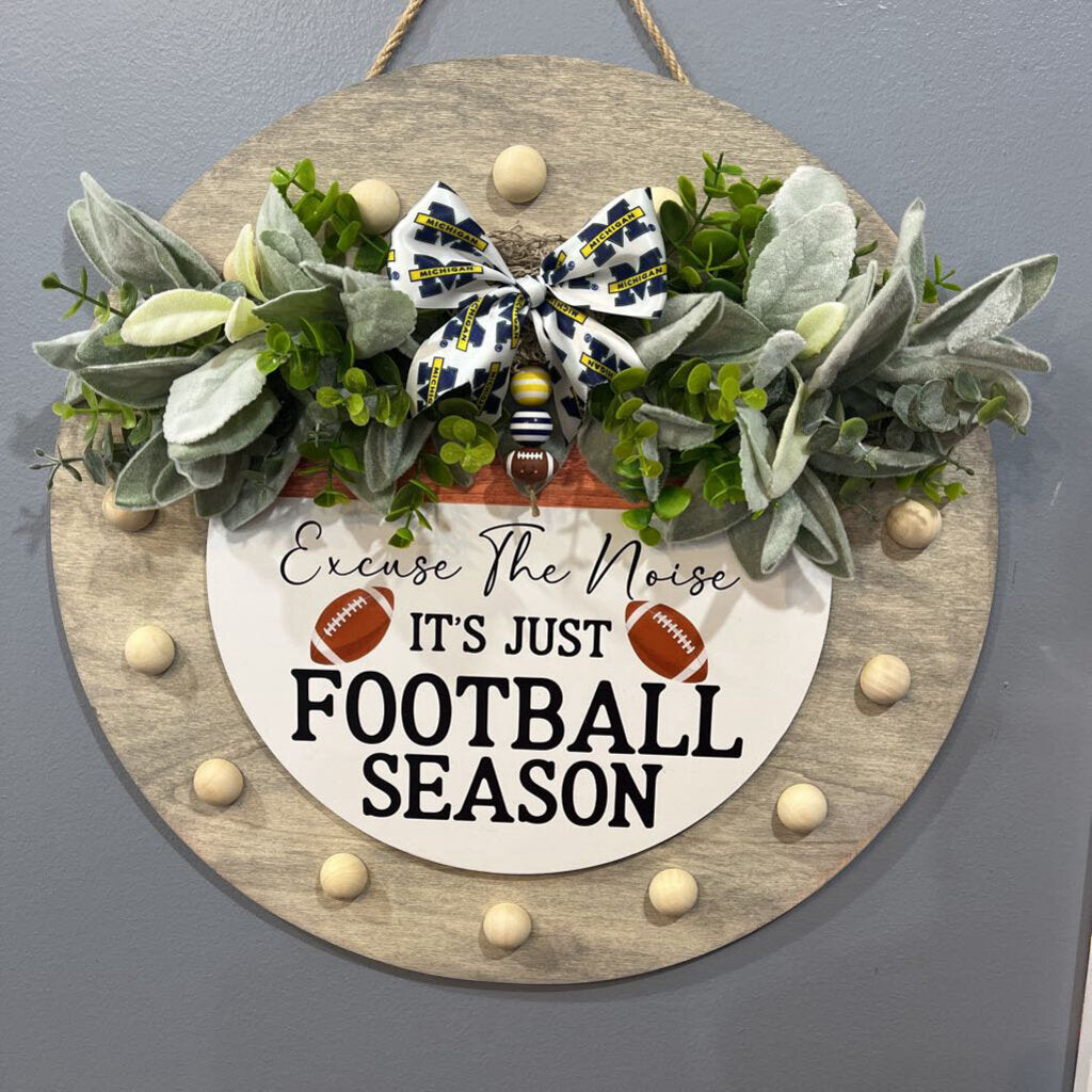 Excuse the Noise Michigan Door Round