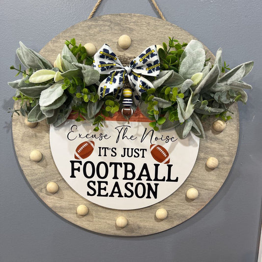 Excuse the Noise Michigan Door Round