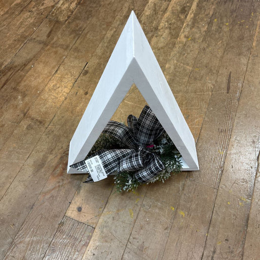 Medium White Triangle Tree