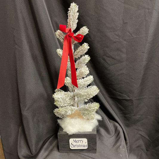 Light Up Merry Christmas Tree Asst.