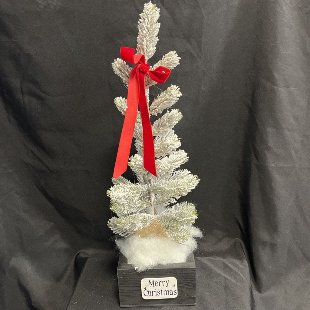 Light Up Let It Snow Tree Asst.