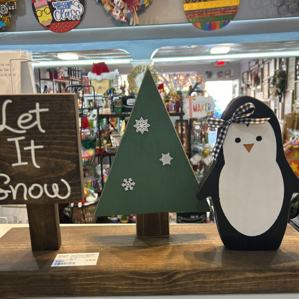 Design your Own 18" Board Let it Snow