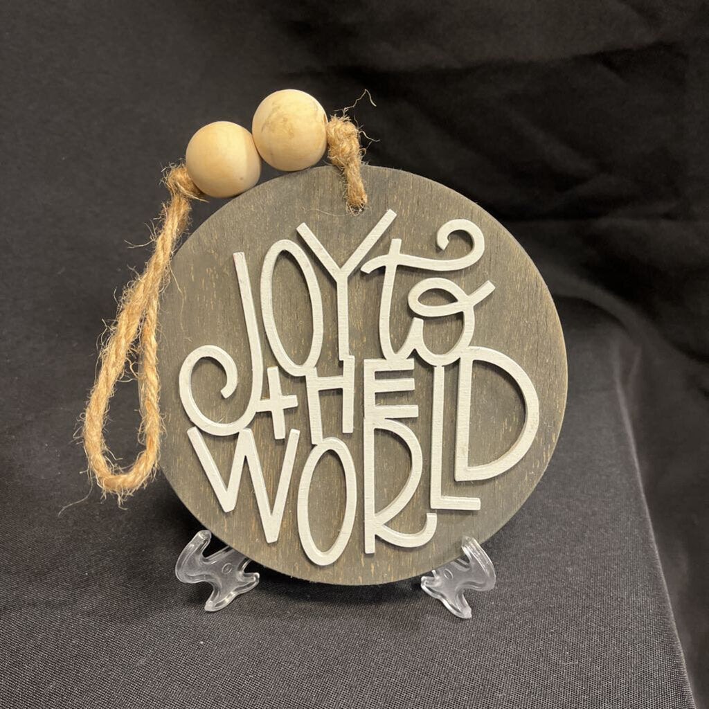 Joy to the World Lg Ornament