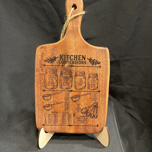 Kitchen Conversion cutting board