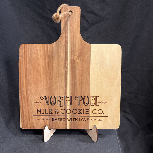 North Pole cutting board