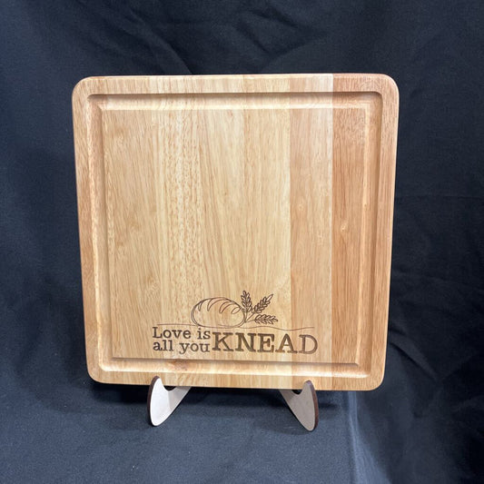 Love is all you Knead cutting board