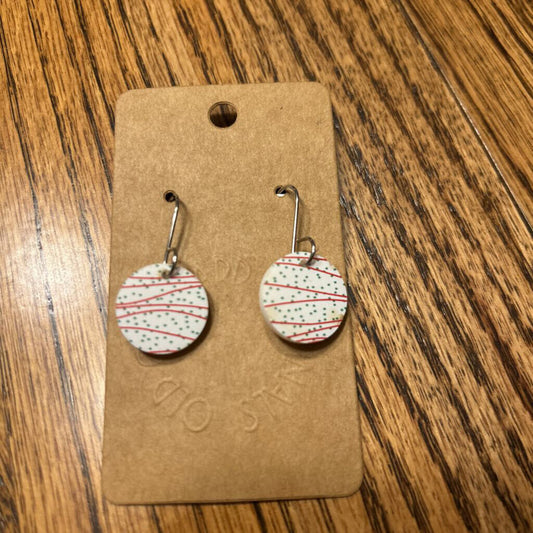 Christmas Cake Petite Earring