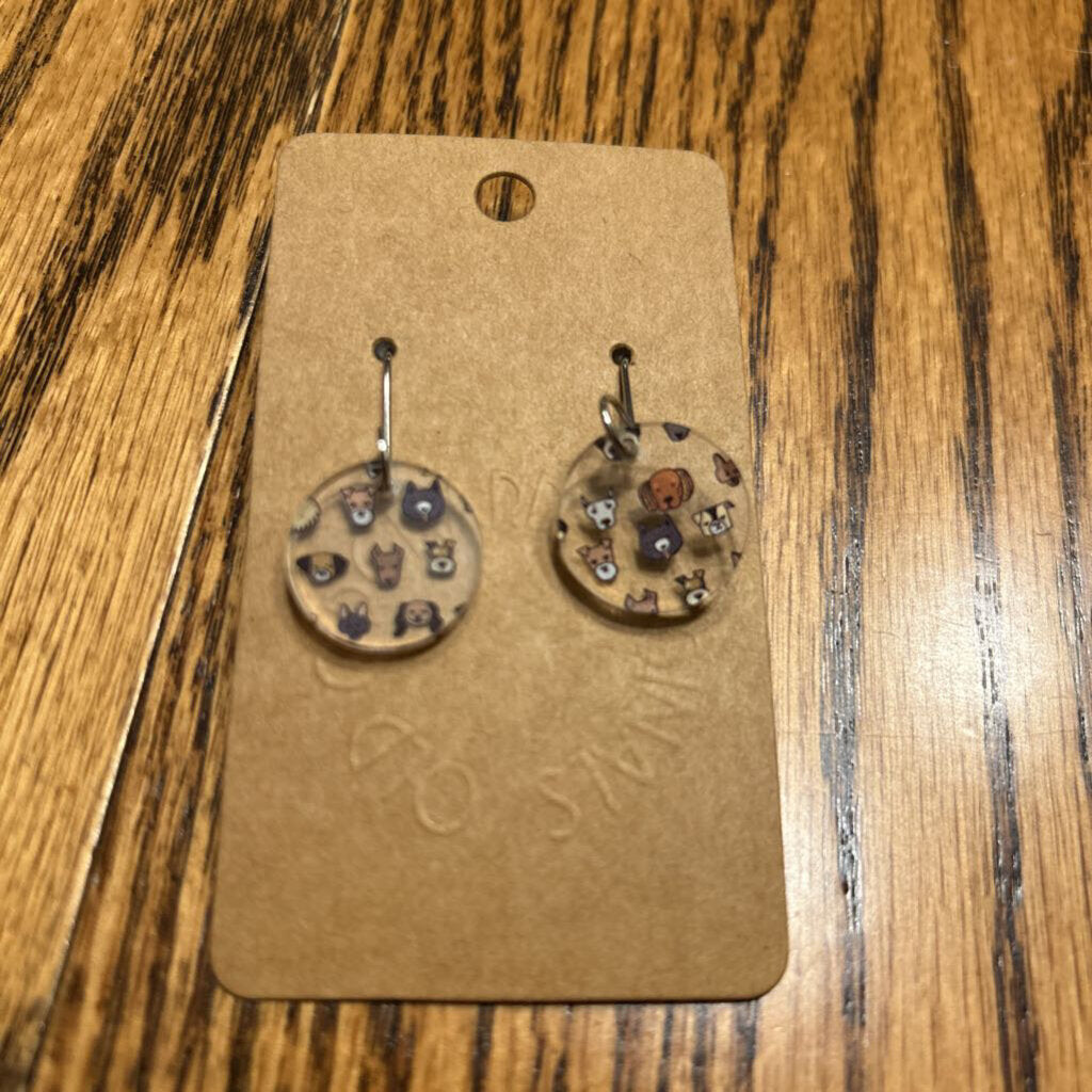 Dog Scatter Petite Earring