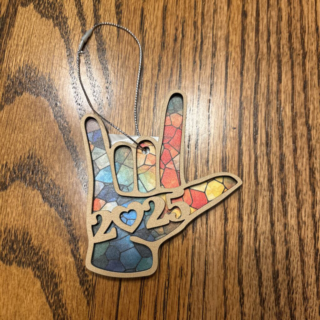 Love Hand Ornament