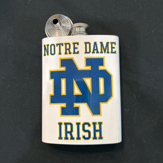 8oz Flask - ND Logo