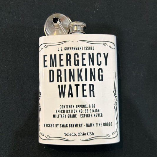 8oz Flask - Emergency Water