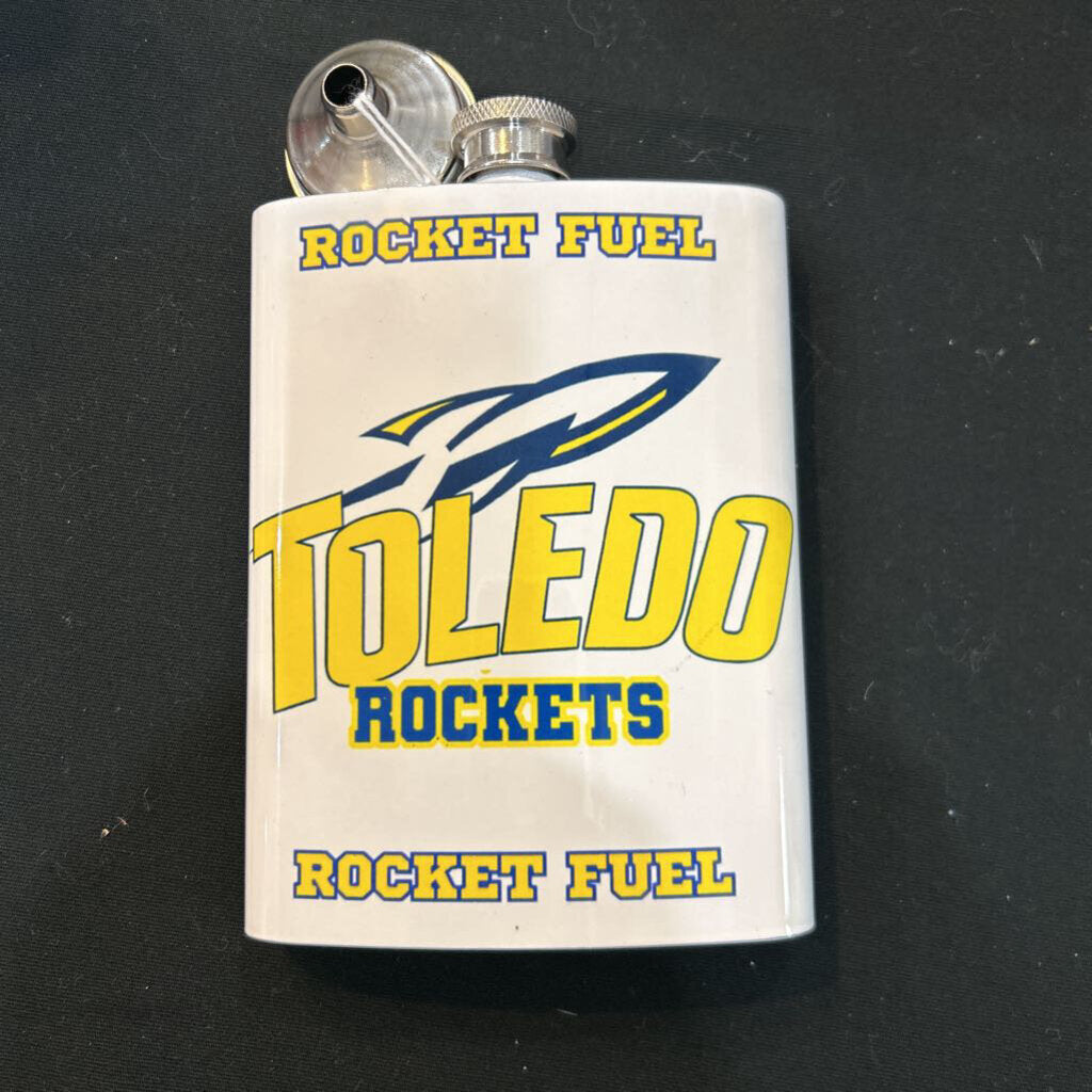 8oz Flask - Toledo Rocket Fuel