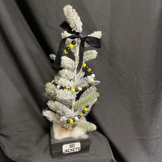GO JACKETS 2" Lighted Tree