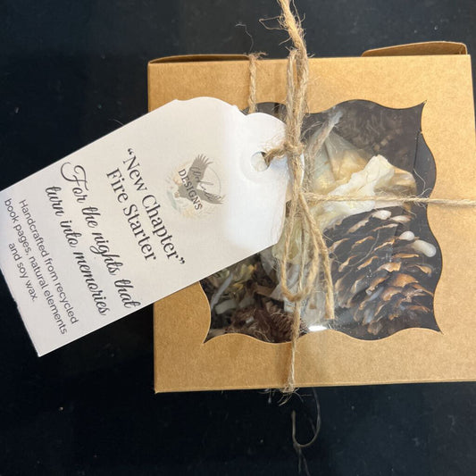 2.New Chapter Signature Pinecone Fire Starter