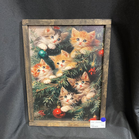 Framed 6 Kittens