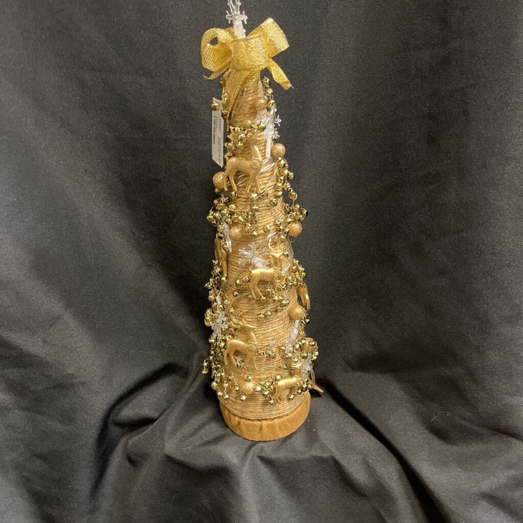 Gold Tree Lrg (Lighted)