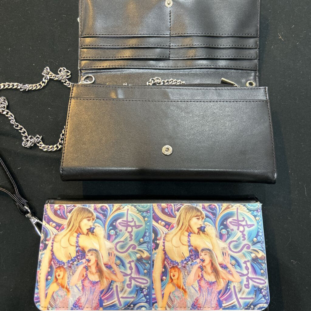 Taylor Swift Pur-Blue Wristlet/Purse