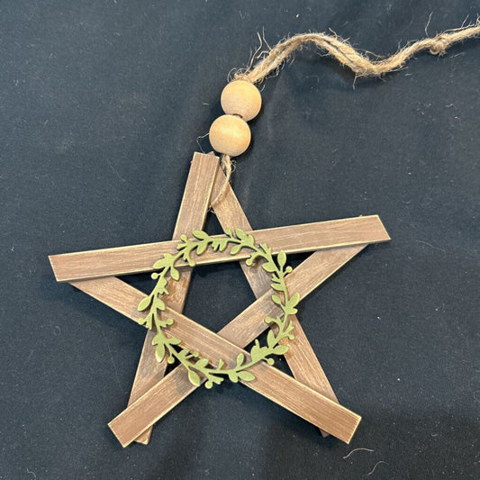 Rustic Star Ornaments