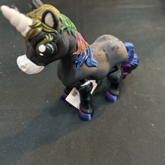 3D Black Unicorn
