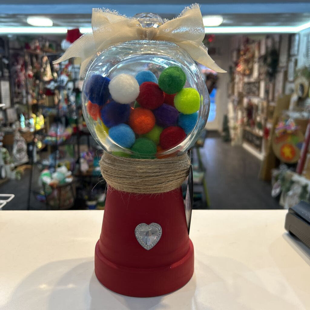 Red Bubble Gum Machine