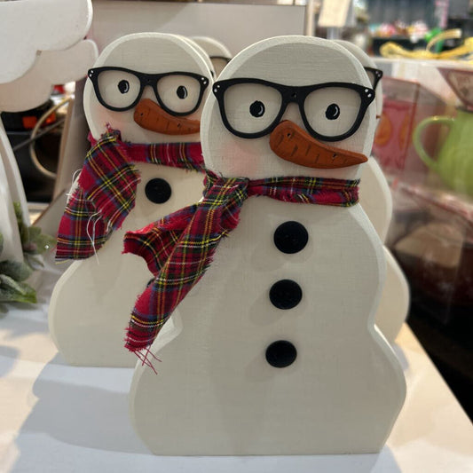 Snowman w/Glasses