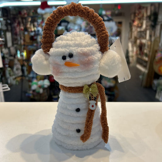 Snowman-Brown Ear Muffs (Med)