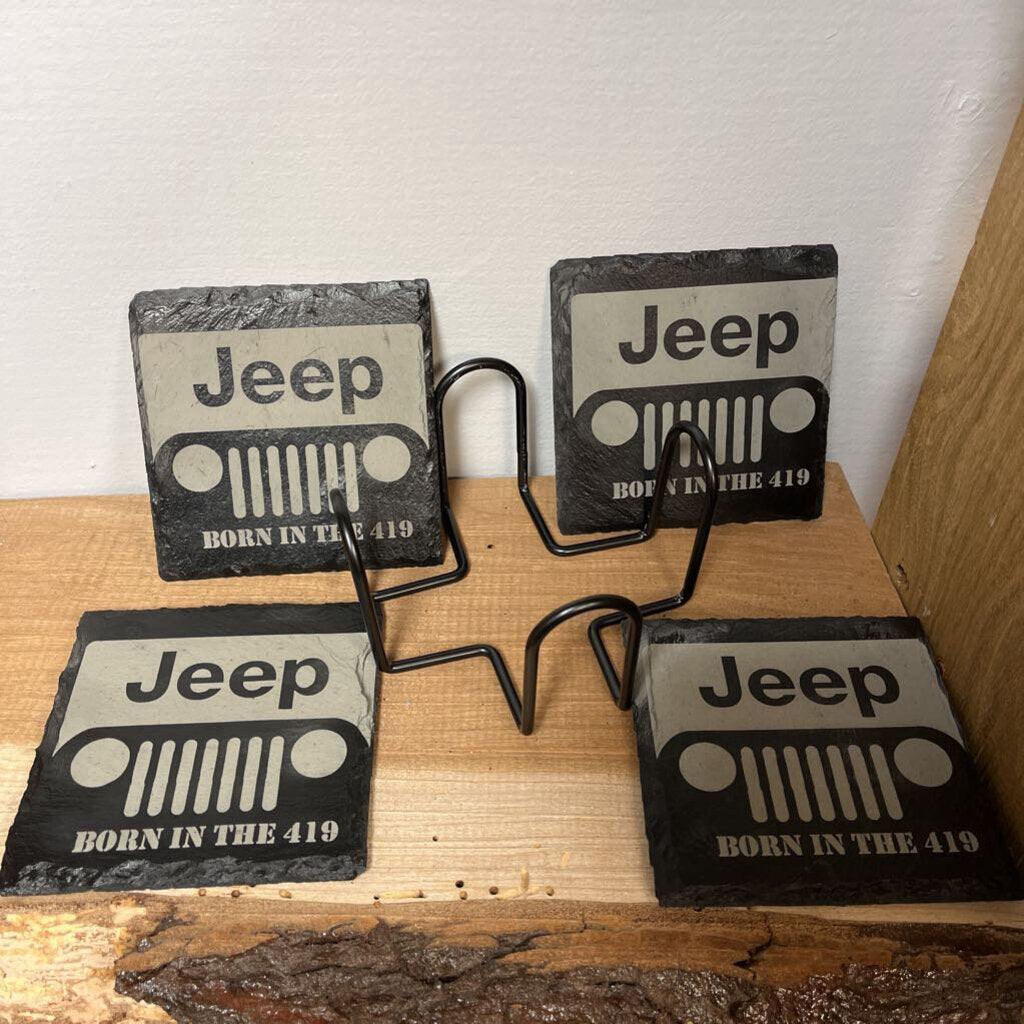 Jeep Coasters Set of 4