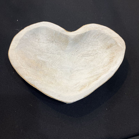 Wood Heart Dish