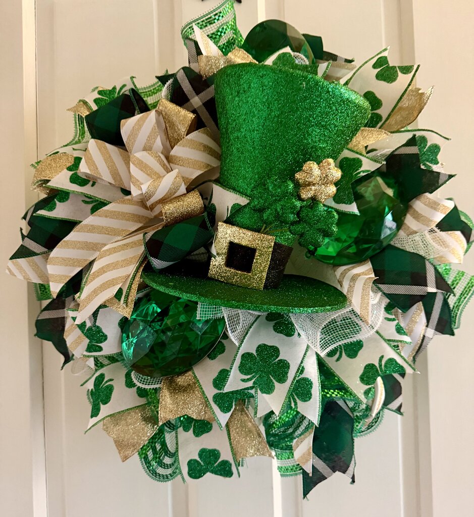 Leprechaun Hat Wreath
