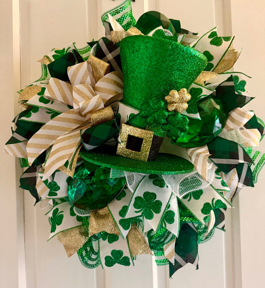 Leprechaun Hat Wreath