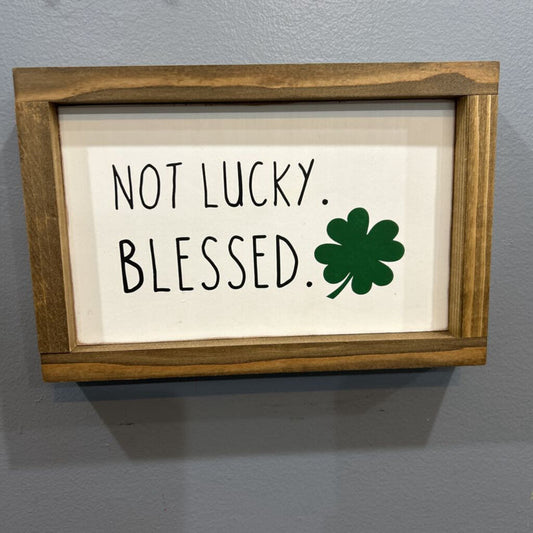 Not Lucky, Blessed
