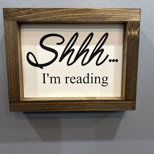 Shhh Im Reading