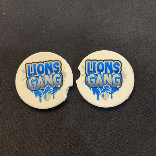 Detroit Lions Gang Car Coaster