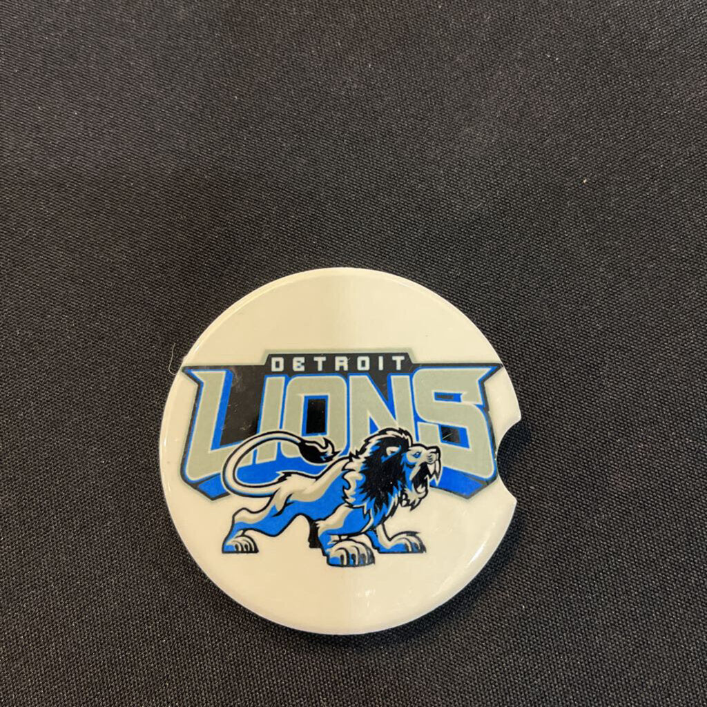 Detroit Lions Roaring Lion Car Coaster