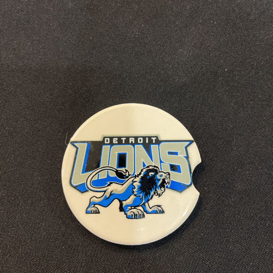 Detroit Lions Roaring Lion Car Coaster