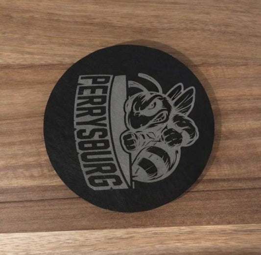 Perrysburg Slate Coaster 4pc set