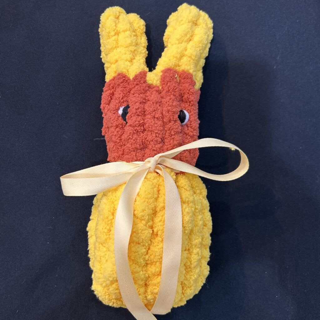 Crocheted Peep with Yellow Ears