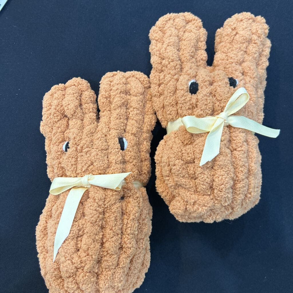 Crocheted Peep Butterscotch