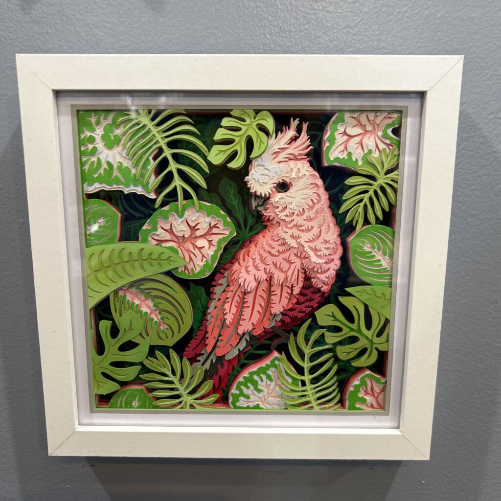 Shadowbox Cockatoo 19 Layers
