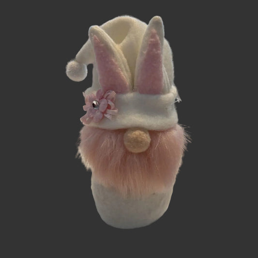 Gnome White & Pink