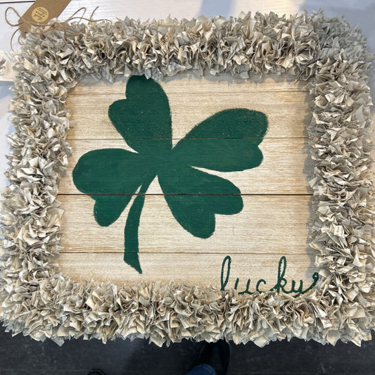 Book Page; Luckey Wood Wall Art