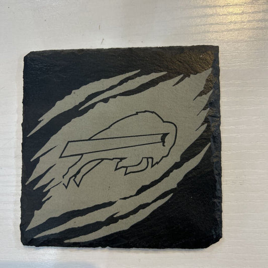 Buffalo Slate Car Coaster