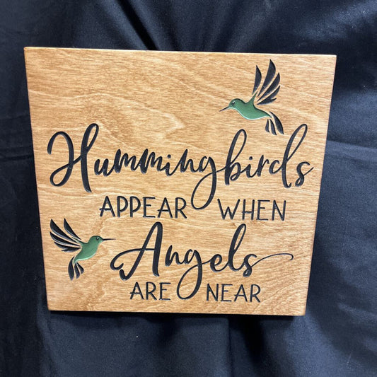 Humming Bird Sign