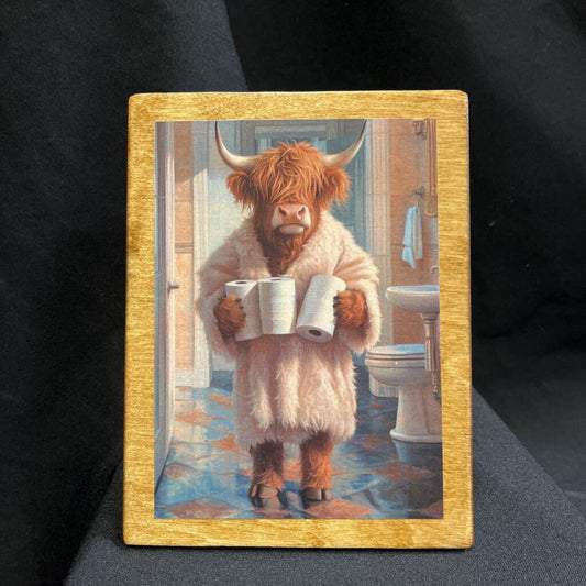 Highland Cow Toilet Paper
