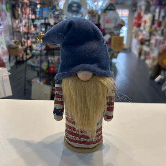 Patriotic Gnome Vintage Blue Hat