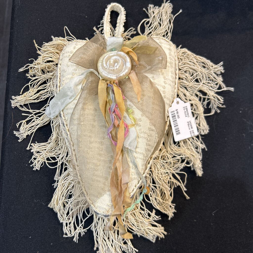 Vintage Pillow Heart
