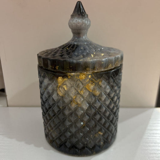 Decorative Trinket Container with Lid