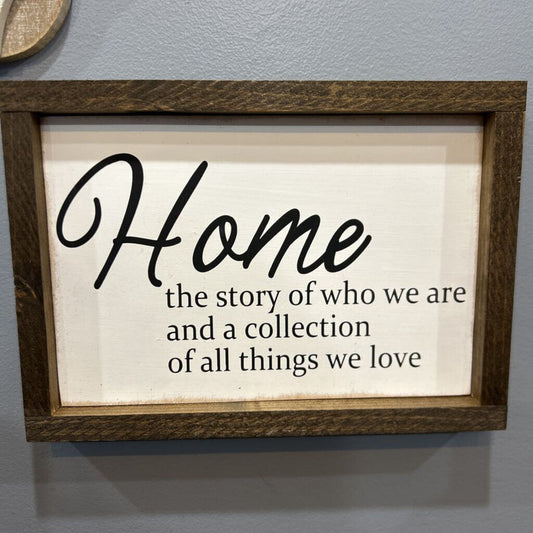 Home the Story