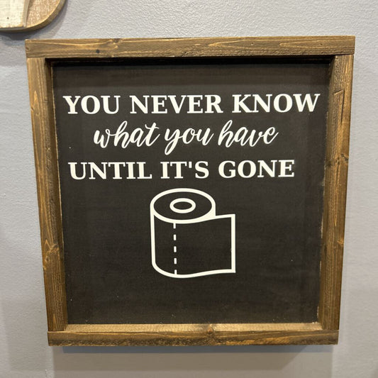 You Never Know