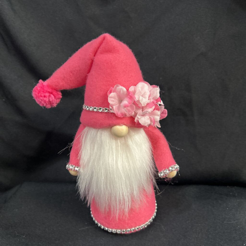 Gnome Hot Pink with Rhinestones